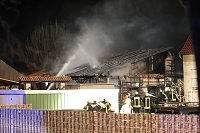 Bild: Scheunenbrand in Bollstedt