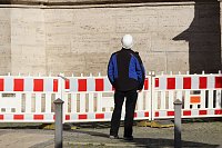 Bild: Sicherungsarbeiten an St.Bonifacius