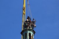 Bild: Sicherungsarbeiten an St.Bonifacius