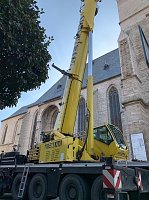 Bild: Sicherungsarbeiten an St.Bonifacius