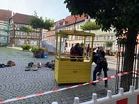 Bild: Sicherungsarbeiten an St.Bonifacius