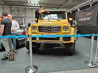 Peter Blei unterwegs auf der Erfurter Automobilmesse Bild: Peter Blei unterwegs auf der Erfurter Automobilmesse