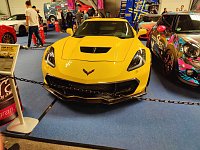 Peter Blei unterwegs auf der Erfurter Automobilmesse Bild: Peter Blei unterwegs auf der Erfurter Automobilmesse