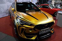 Peter Blei unterwegs auf der Erfurter Automobilmesse Bild: Peter Blei unterwegs auf der Erfurter Automobilmesse