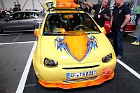 Peter Blei unterwegs auf der Erfurter Automobilmesse Bild: Peter Blei unterwegs auf der Erfurter Automobilmesse