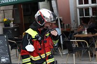 Feuerwehreinsatz in der Innenstadt von Bad Langensalza Bild: Feuerwehreinsatz in der Innenstadt von Bad Langensalza