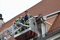 Feuerwehreinsatz in der Innenstadt von Bad Langensalza Bild: Feuerwehreinsatz in der Innenstadt von Bad Langensalza