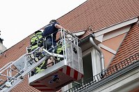 Feuerwehreinsatz in der Innenstadt von Bad Langensalza Bild: Feuerwehreinsatz in der Innenstadt von Bad Langensalza