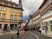 Feuerwehrübung in der Bad Langensalzaer Altstadt Bild: Feuerwehrübung in der Bad Langensalzaer Altstadt