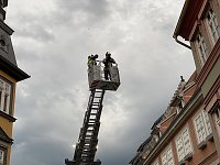 Feuerwehrübung in der Bad Langensalzaer Altstadt Bild: Feuerwehrübung in der Bad Langensalzaer Altstadt