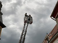 Feuerwehrübung in der Bad Langensalzaer Altstadt Bild: Feuerwehrübung in der Bad Langensalzaer Altstadt
