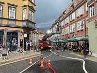 Feuerwehrübung in der Bad Langensalzaer Altstadt Bild: Feuerwehrübung in der Bad Langensalzaer Altstadt