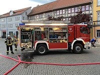 Feuerwehrübung in der Bad Langensalzaer Altstadt Bild: Feuerwehrübung in der Bad Langensalzaer Altstadt