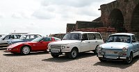 Bild: Oldtimer auf Ausfahrt am Kyffh&auml;user