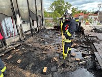 Einsatz der Bad Langensalzaer Feuerwehr Bild: Einsatz der Bad Langensalzaer Feuerwehr