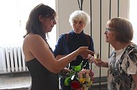 Vernissage imRathaus mit Erken von ann Vrielinck Bild: Vernissage imRathaus mit Erken von ann Vrielinck