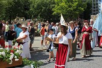 Festumzug zum Brunnenfest Bild: Festumzug zum Brunnenfest
