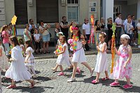 Festumzug zum Brunnenfest Bild: Festumzug zum Brunnenfest