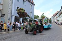 Festumzug zum Brunnenfest Bild: Festumzug zum Brunnenfest