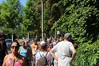 Am Start und an der Strecke des Entenrennens 2022 Bild: Am Start und an der Strecke des Entenrennens 2022