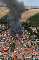 Bild: Gro&szlig;brand in Bothenheilingen