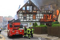 Bild: Gro&szlig;brand in Bothenheilingen