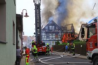 Bild: Gro&szlig;brand in Bothenheilingen
