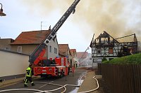 Bild: Gro&szlig;brand in Bothenheilingen