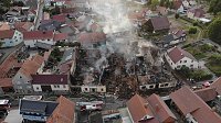 Bild: Der Tag nach dem Gro&szlig;brand in Bothenheilingen