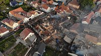 Bild: Der Tag nach dem Gro&szlig;brand in Bothenheilingen