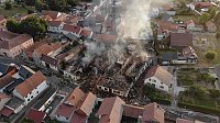 Bild: Der Tag nach dem Gro&szlig;brand in Bothenheilingen