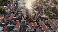 Bild: Der Tag nach dem Gro&szlig;brand in Bothenheilingen