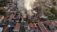Bild: Der Tag nach dem Gro&szlig;brand in Bothenheilingen