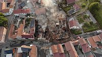 Bild: Der Tag nach dem Gro&szlig;brand in Bothenheilingen