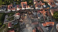 Bild: Der Tag nach dem Gro&szlig;brand in Bothenheilingen