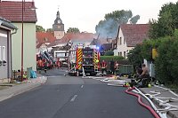 Bild: Der Tag nach dem Gro&szlig;brand in Bothenheilingen