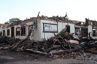 Bild: Der Tag nach dem Gro&szlig;brand in Bothenheilingen