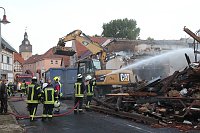 Bild: Der Tag nach dem Gro&szlig;brand in Bothenheilingen