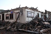 Bild: Der Tag nach dem Gro&szlig;brand in Bothenheilingen
