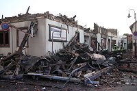 Bild: Der Tag nach dem Gro&szlig;brand in Bothenheilingen