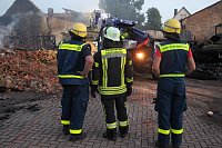 Bild: Der Tag nach dem Gro&szlig;brand in Bothenheilingen