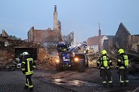 Bild: Der Tag nach dem Gro&szlig;brand in Bothenheilingen