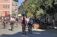 Über 150 Fahrradfahrer sind heute unterwegs nach Apolda Bild: Über 150 Fahrradfahrer sind heute unterwegs nach Apolda
