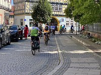 Über 150 Fahrradfahrer sind heute unterwegs nach Apolda Bild: Über 150 Fahrradfahrer sind heute unterwegs nach Apolda