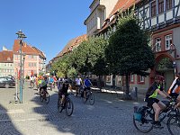 Über 150 Fahrradfahrer sind heute unterwegs nach Apolda Bild: Über 150 Fahrradfahrer sind heute unterwegs nach Apolda