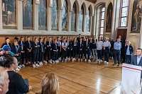Empfang der Nationalmannschaft in Frankfurt Bild: Empfang der Nationalmannschaft in Frankfurt
