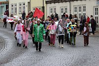 Bild: Fr&ouml;hlichbunter Karnevalsumzug in und um Bad Langensalza