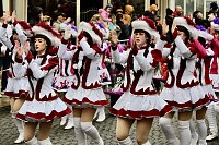 Bild: Fr&ouml;hlichbunter Karnevalsumzug in und um Bad Langensalza