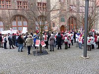 Bild: ZUm Karnevalsumzug zog es viele Jecken in die Stadt Bad Langensalza