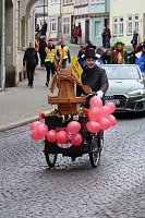 Bild: ZUm Karnevalsumzug zog es viele Jecken in die Stadt Bad Langensalza